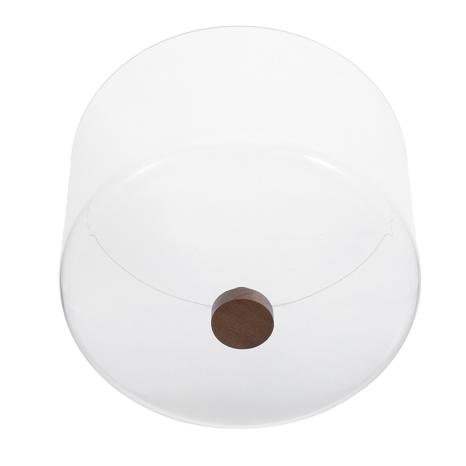 Plastic Dome Clear - ฝาครอบเค้กใสทรงโดม ขนาด 11 นิ้ว ฐานวางเค้กทรงกลม ฝาครอบพลาสติกป้องกันอาหาร
