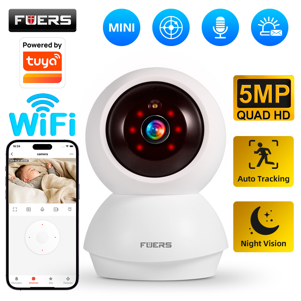 Eufy Camera E220 - กล้อง WiFi 5MP ของ Fuers ใช้งานร่วมกับ