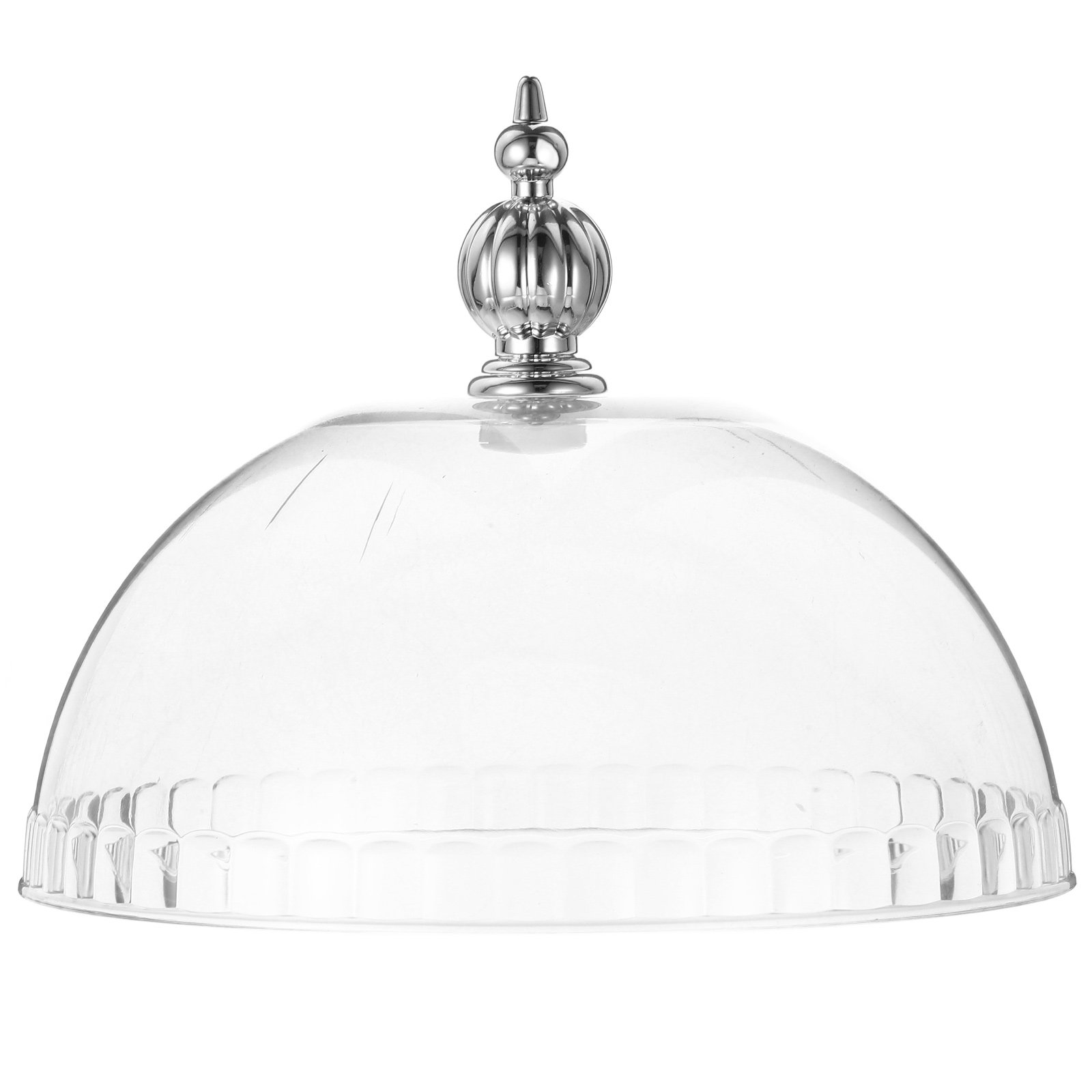 Plastic Dome Clear - ฝาครอบเค้กพลาสติกใส ขนาด 6.8 นิ้ว ฝาครอบชีสทนความร้อน ฝาครอบอาหารพลาสติก