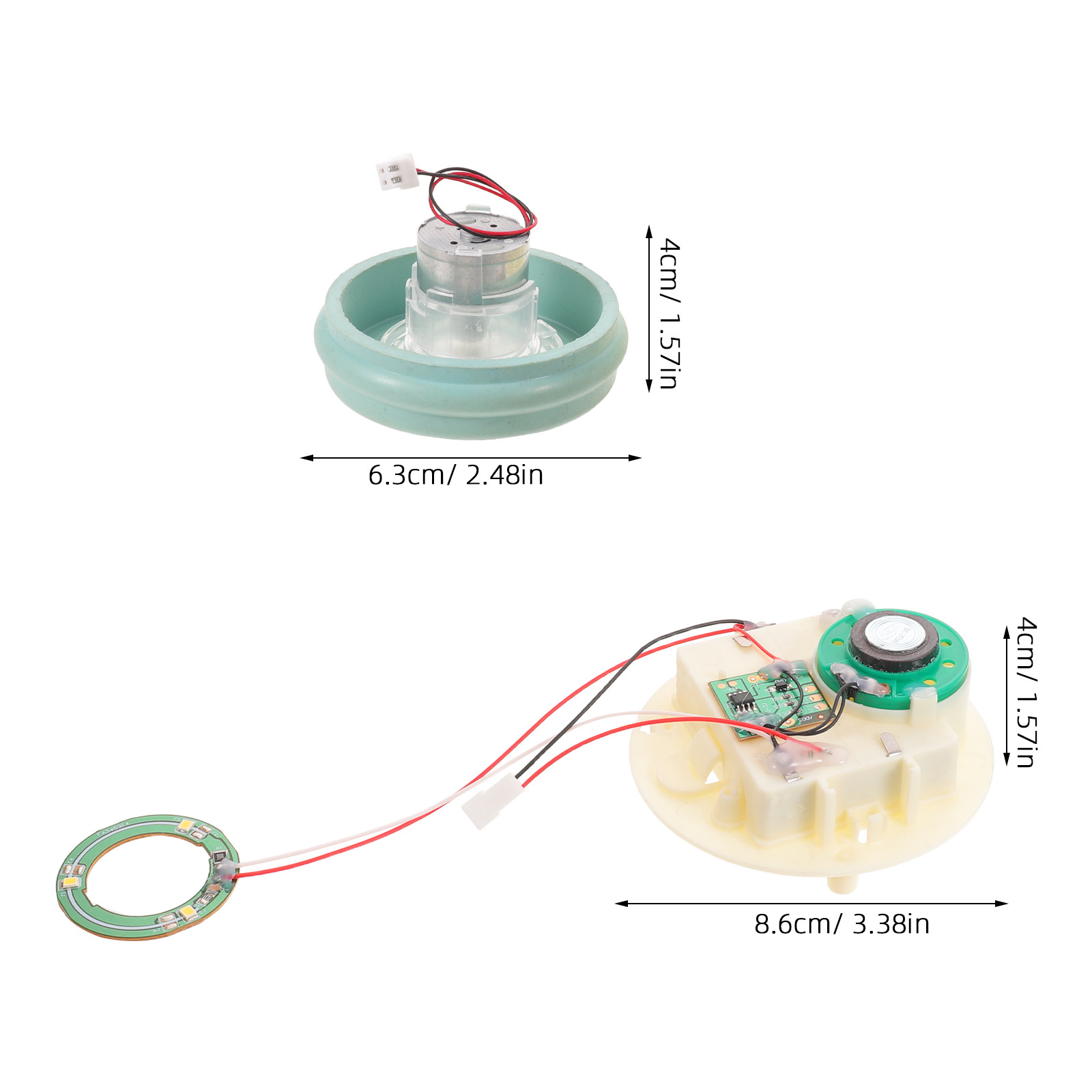 ลูกโลกหิมะพร้อมระบบเคลื่อนไหว  - Plastic Dome Clear บทวิจารณ์และราคา