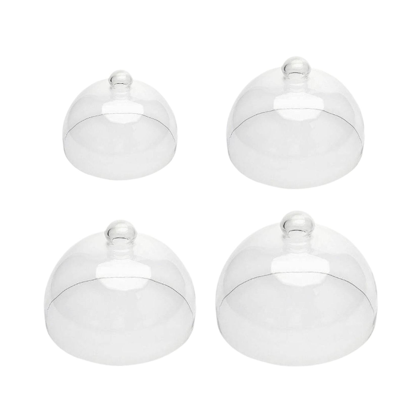 โดมแก้วใสสำหรับเค้ก ฝาครอบจานเ - Plastic Dome Clear บทวิจารณ์และราคา