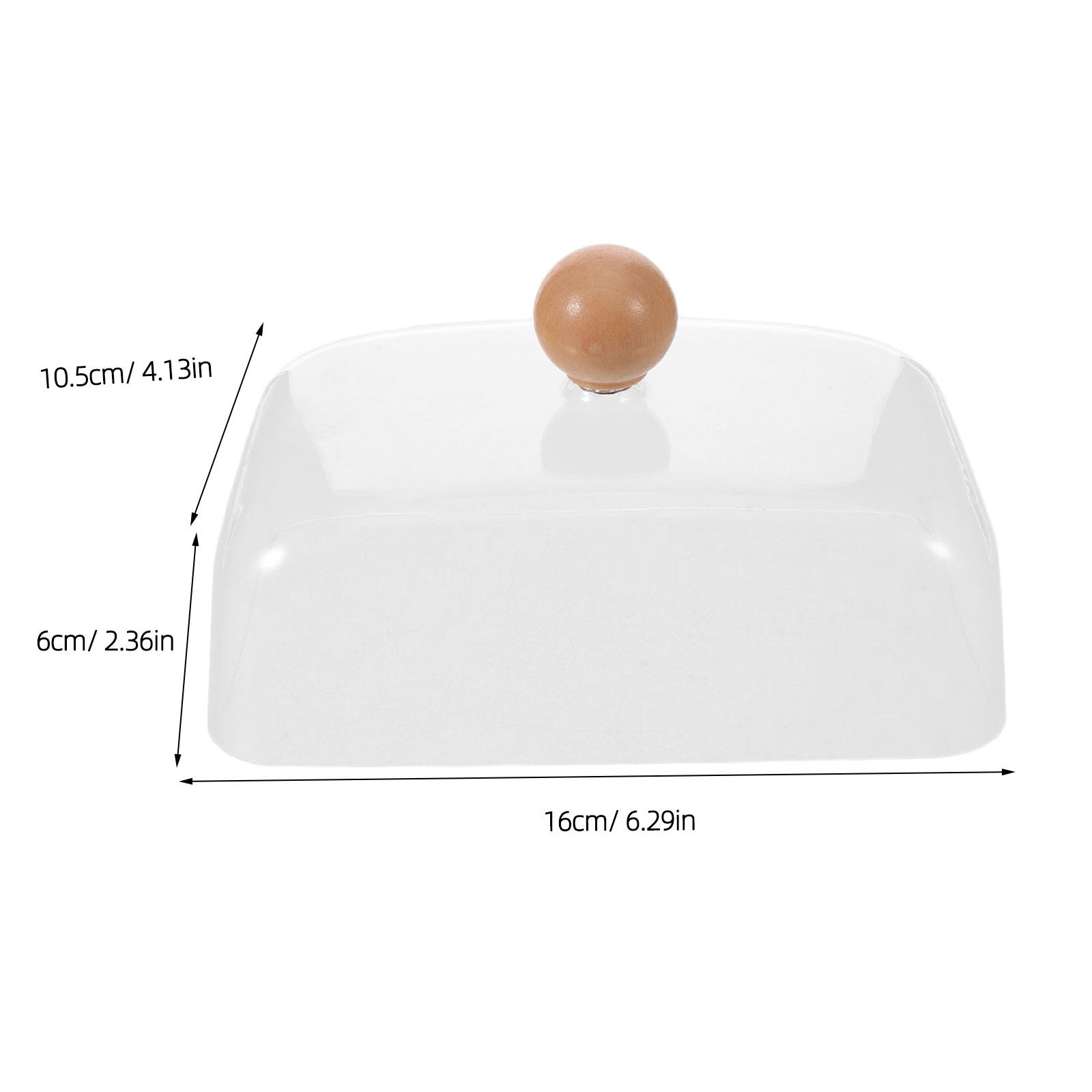 ฝาครอบอาหารใส ฝาครอบอะคริลิกสำ - Plastic Dome Clear บทวิจารณ์และราคา