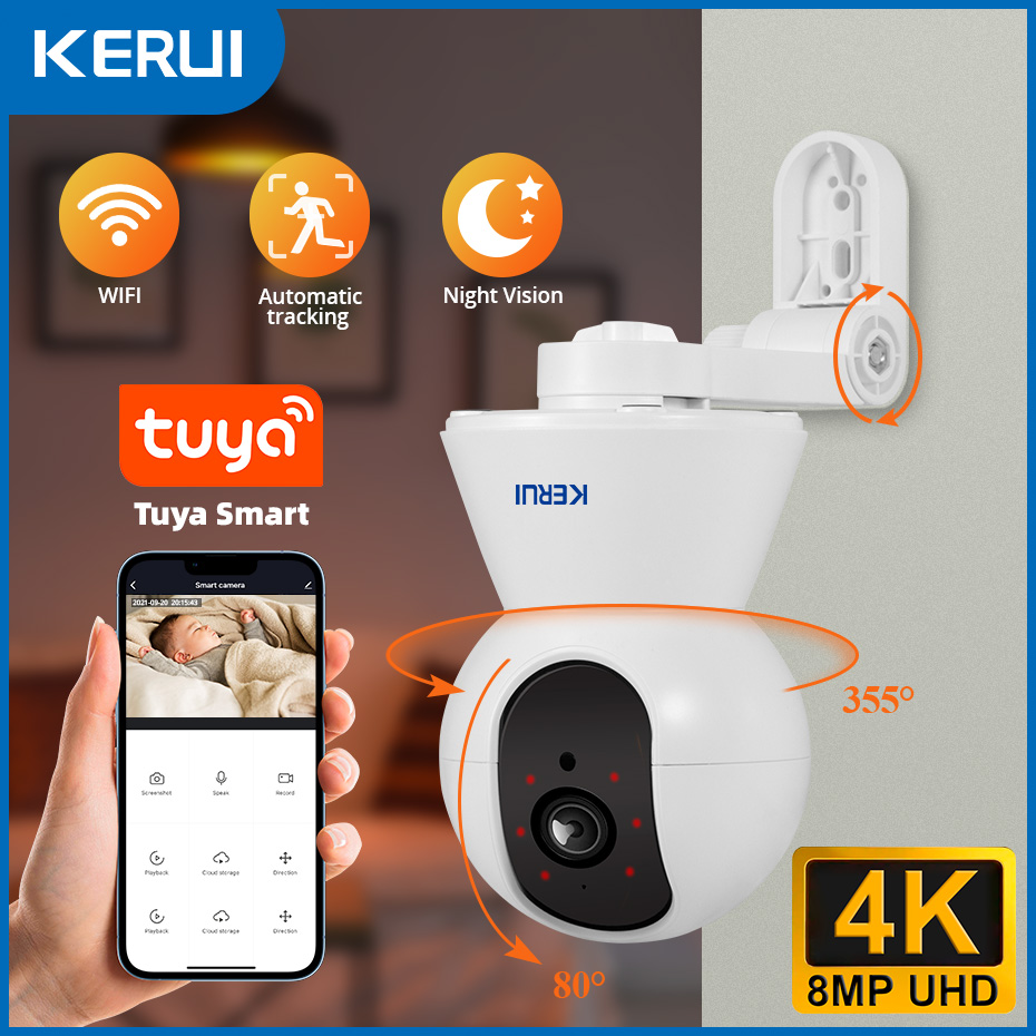 KERUI ในร่ม 4K HD Tuya สมาร์ท  - Eufy Camera E220 บทวิจารณ์และราคา